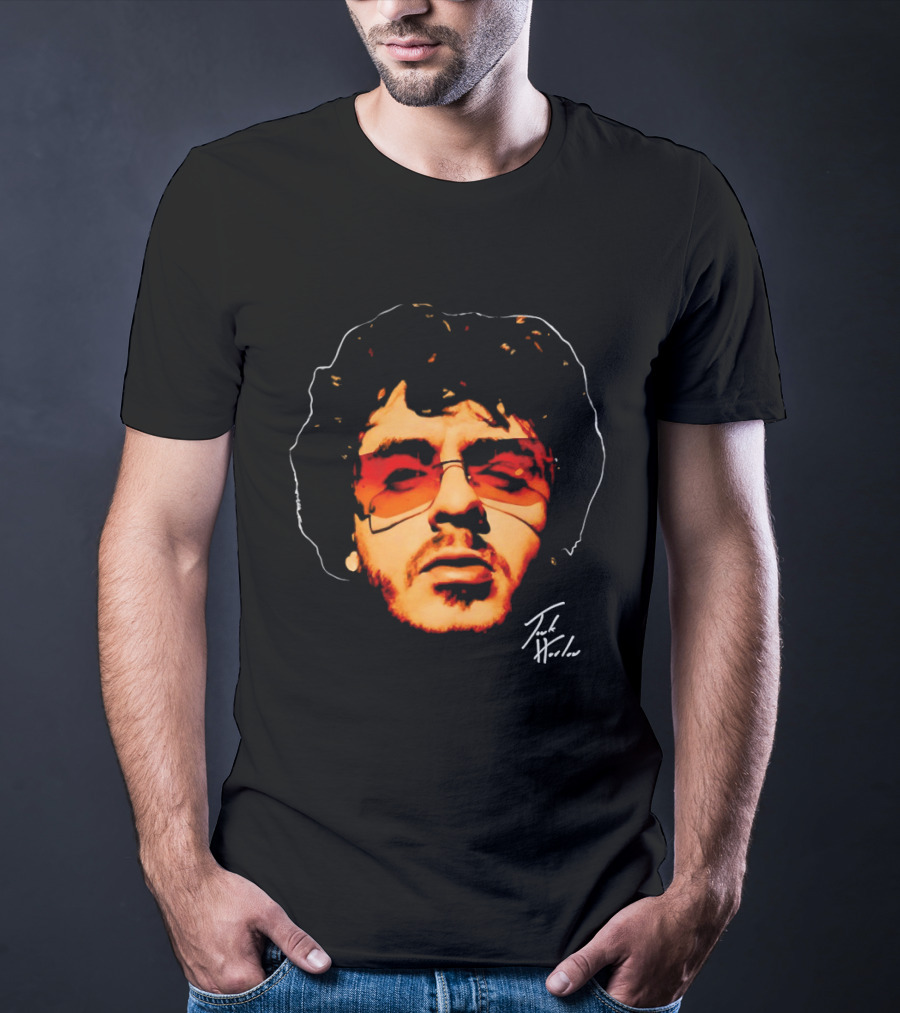 Jack Harlow Big Head Face Art With Signature T-Shirt