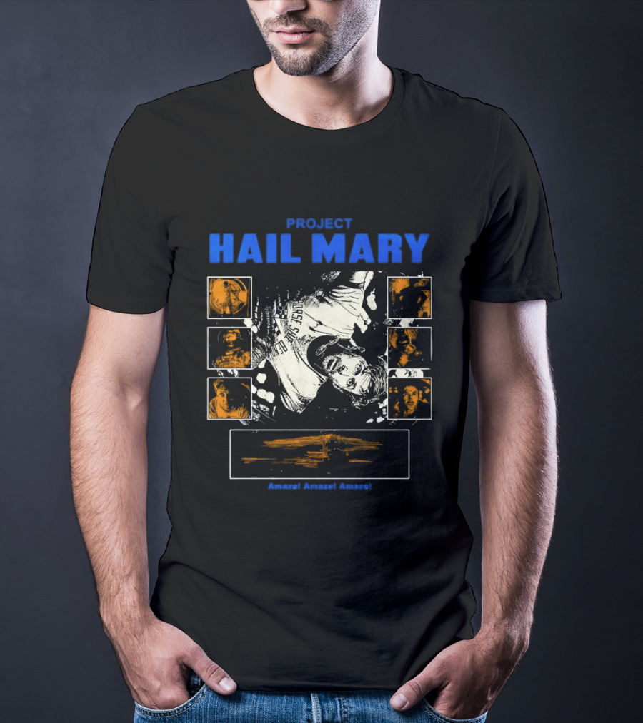 Project Hail Mary Novel Andy Weir Science Fiction T-Shirt