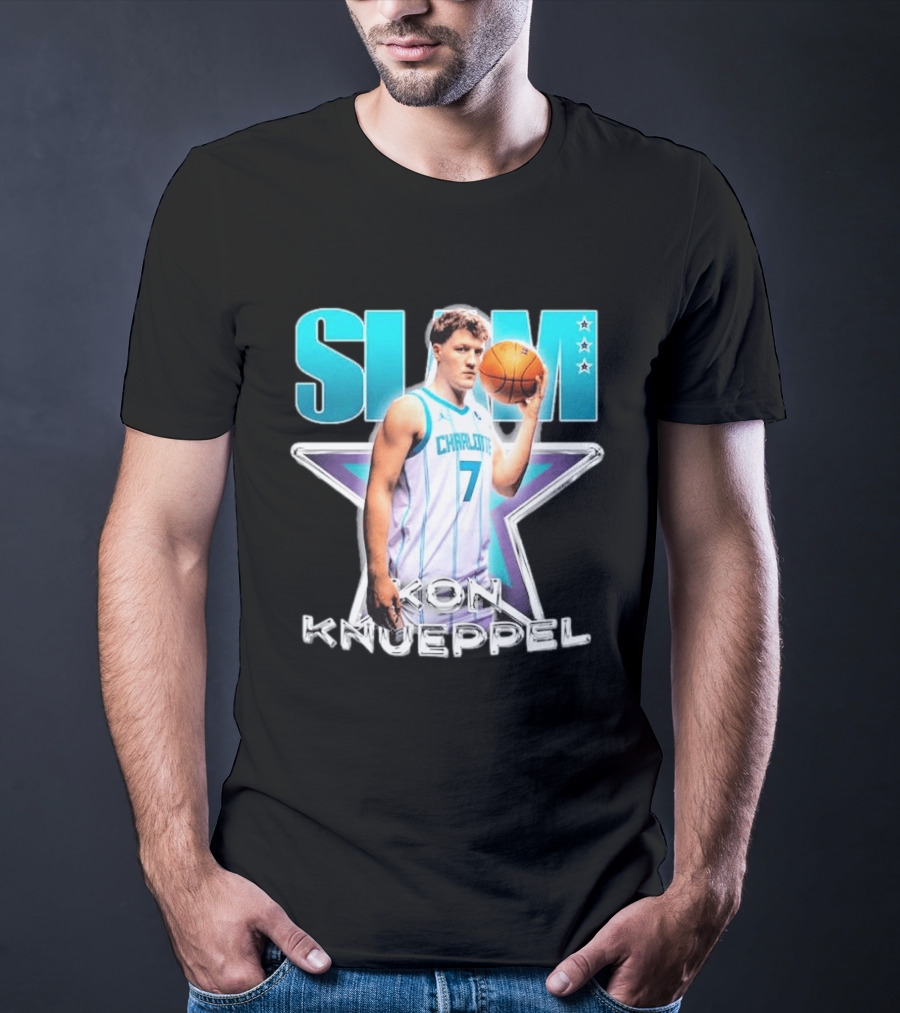SLAM Magazine Cover April May 2026 Kon Knueppel Charlotte Basketball Issue 261 T-Shirt