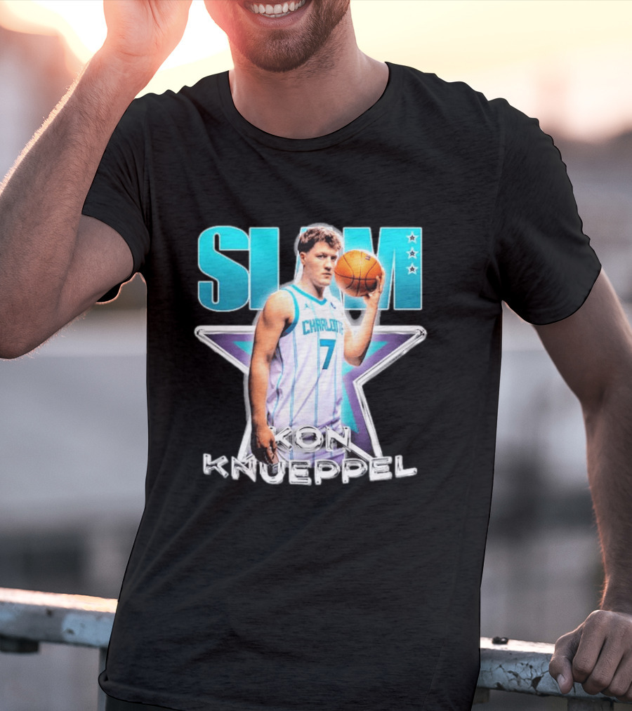 SLAM Magazine Cover April May 2026 Kon Knueppel Charlotte Basketball Issue 261 T-Shirt