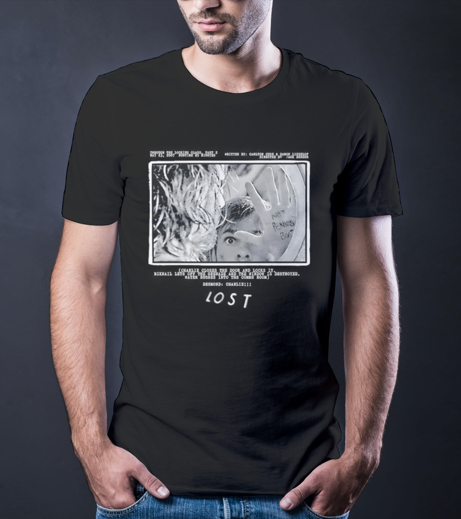 Lost Through The Looking Glass Part 2 Not Pennys Boat Reflection T-Shirt
