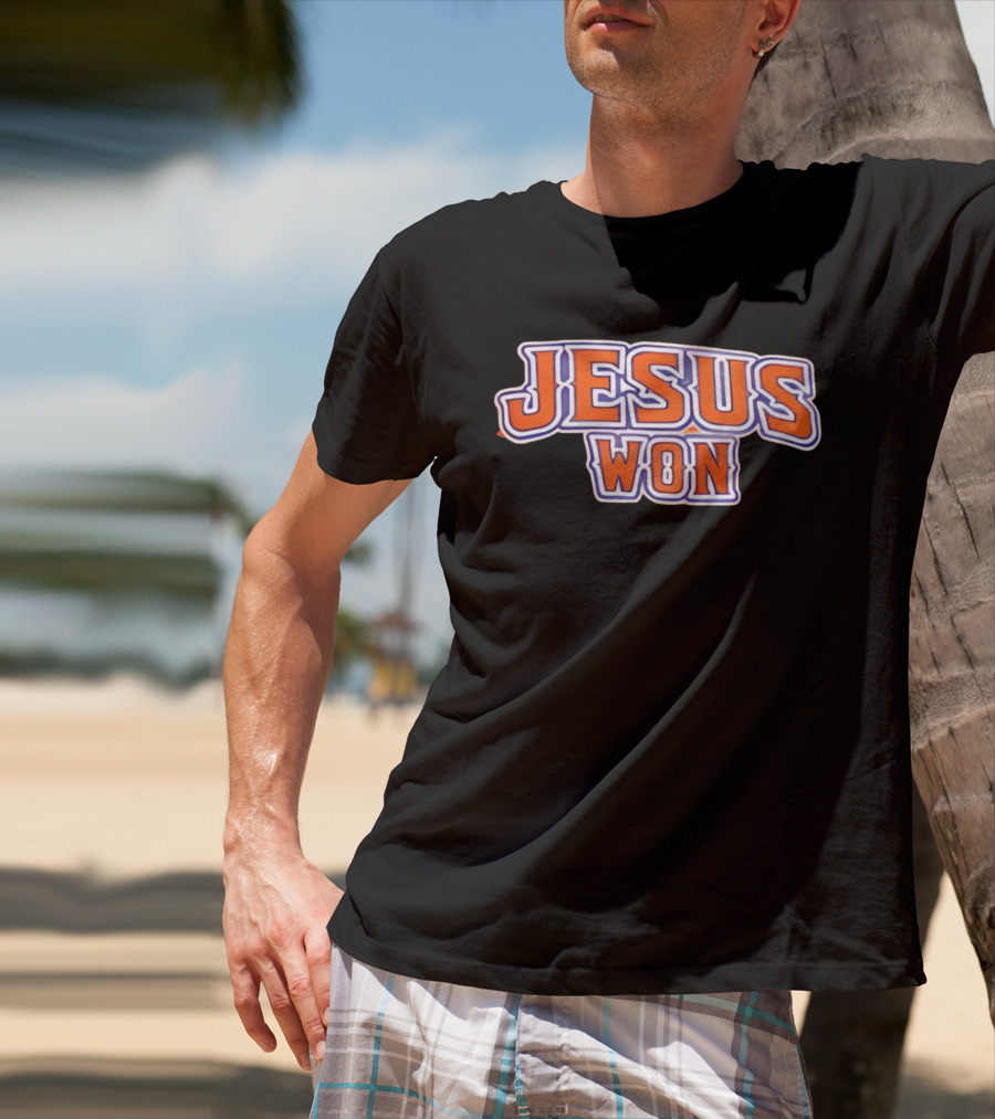 Mike Trout Jesus Won T-Shirt