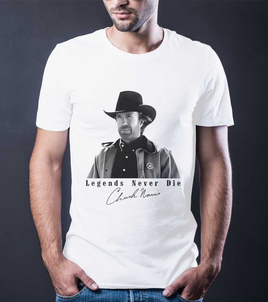 Legends Never Die Chuck Norris 2026 T-Shirt