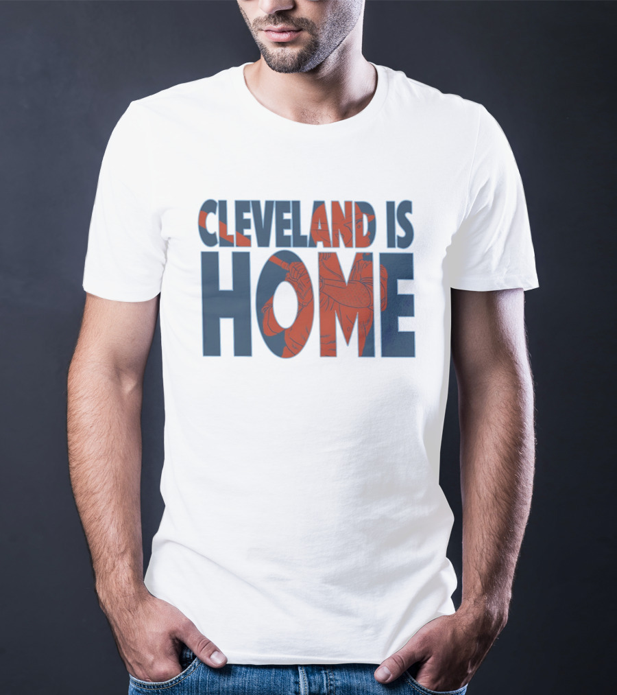 Cleveland Browns Cleveland Is Home Football Team Pride T-Shirt