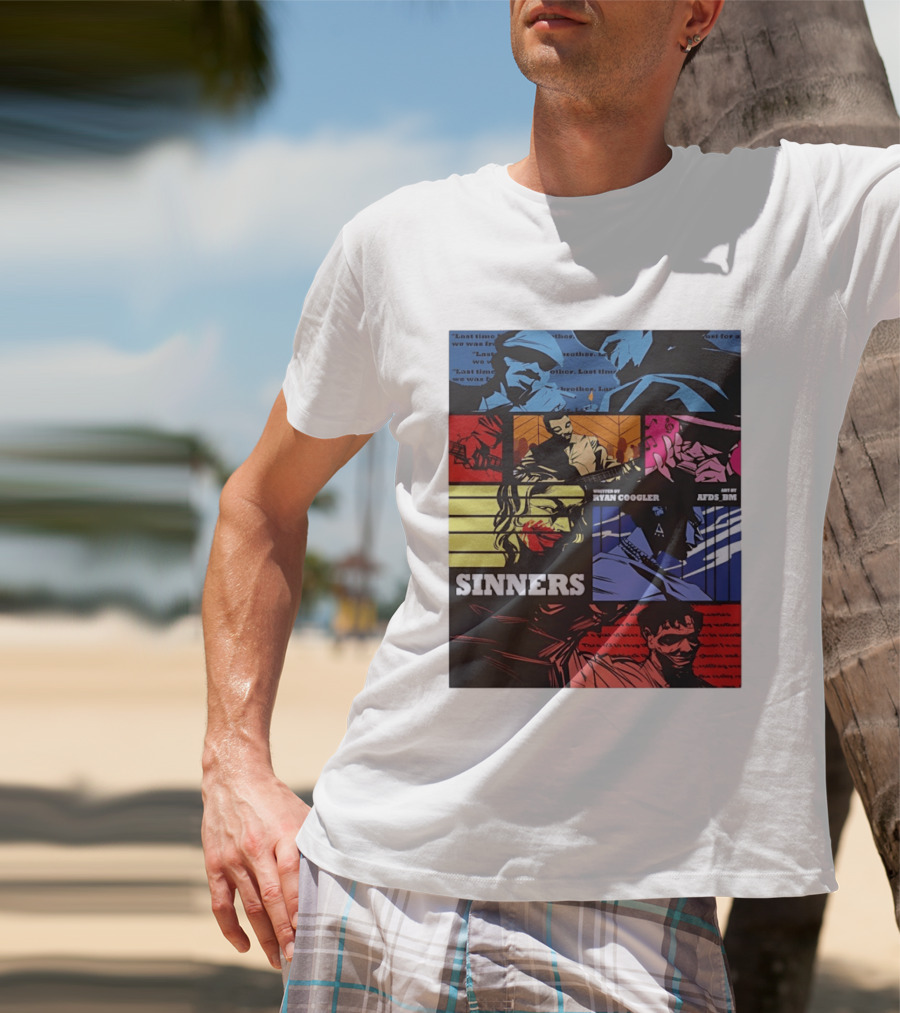 Sinners Ryan Coogler Cowboy Bebop Art By AFS BM T-Shirt