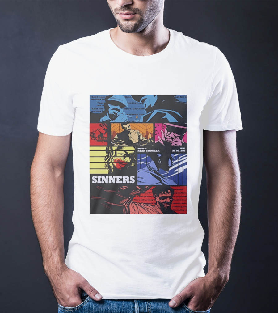 Sinners Ryan Coogler Cowboy Bebop Art By AFS BM T-Shirt