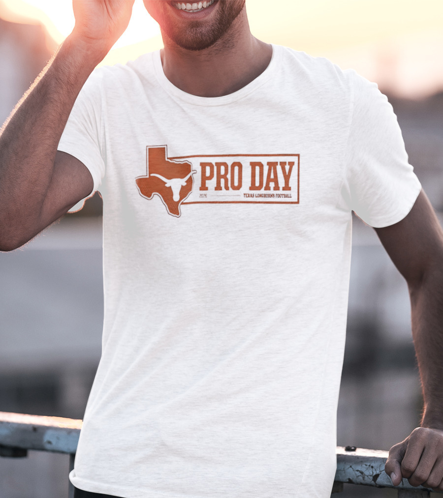 Texas Longhorns Football Pro Day Horns Country T-Shirt