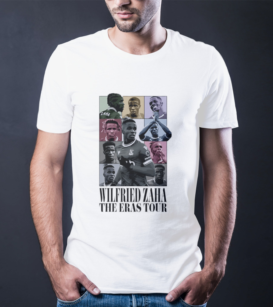 Wilfried Zaha The Eras Tour Soccer Montage T-Shirt