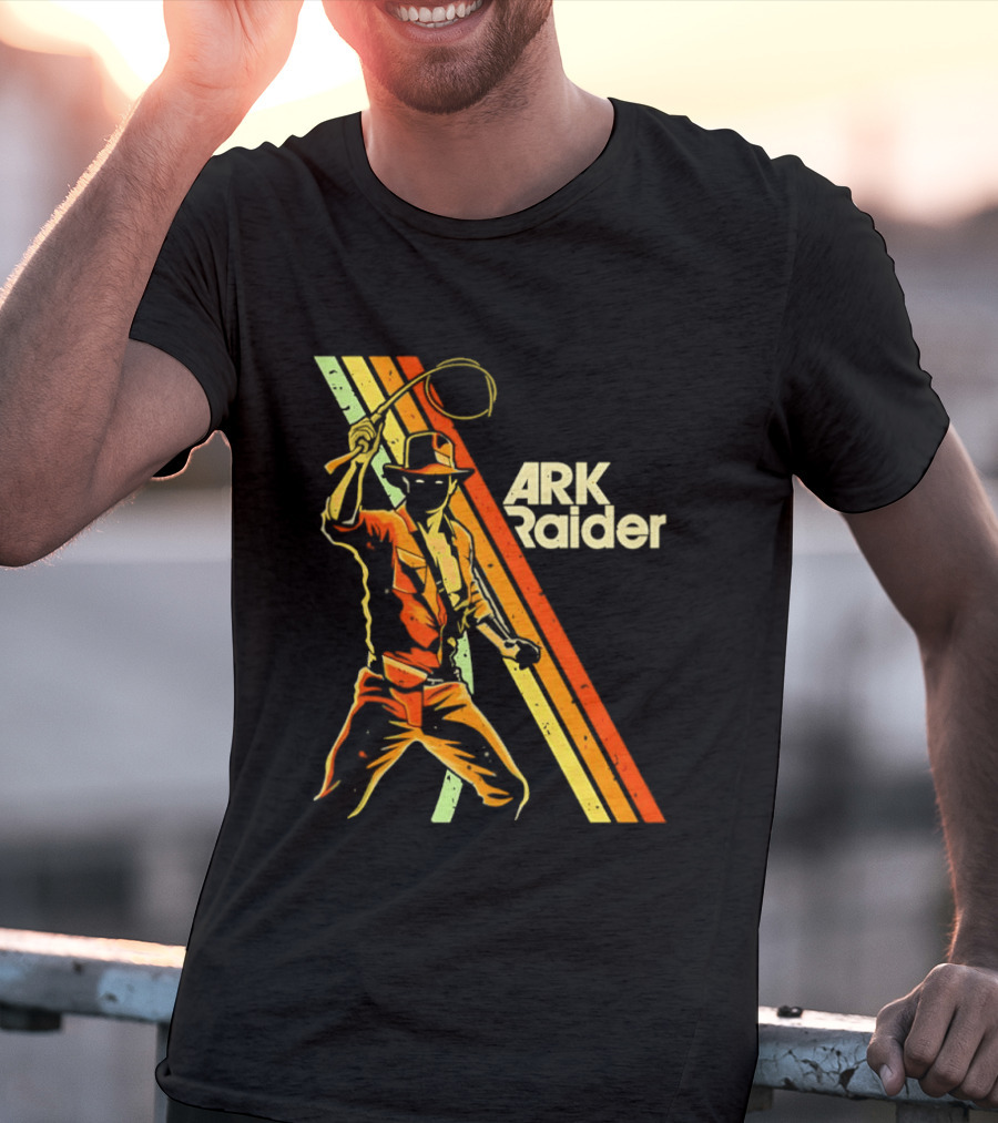 Indiana Jones Ark Raider Retro Whip Adventure T-Shirt