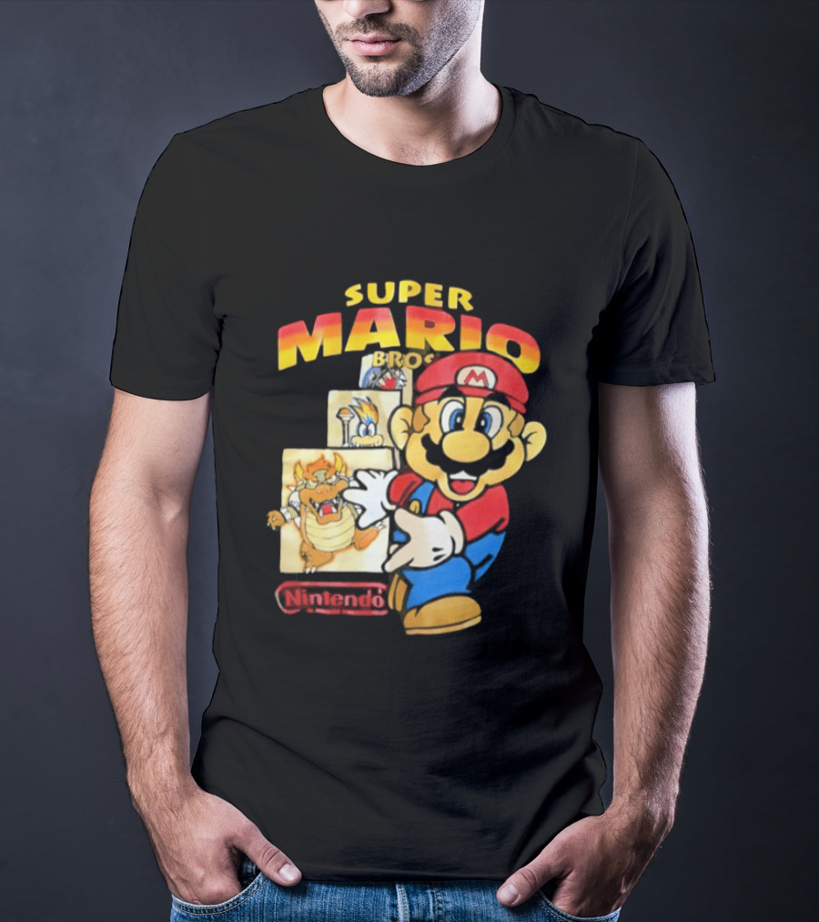 Super Mario Bowser Challenge Pixel Adventures T-Shirt