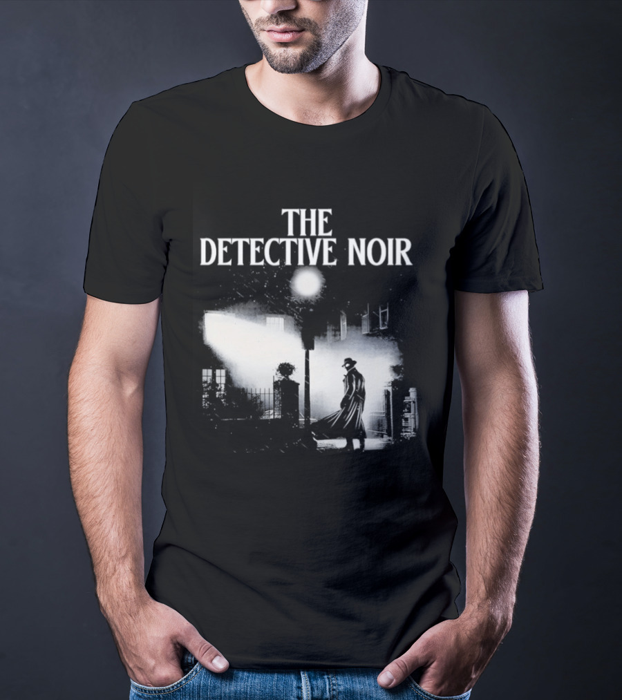 Spider Man Noir The Detective Noir Film Vintage Urban Scene T-Shirt