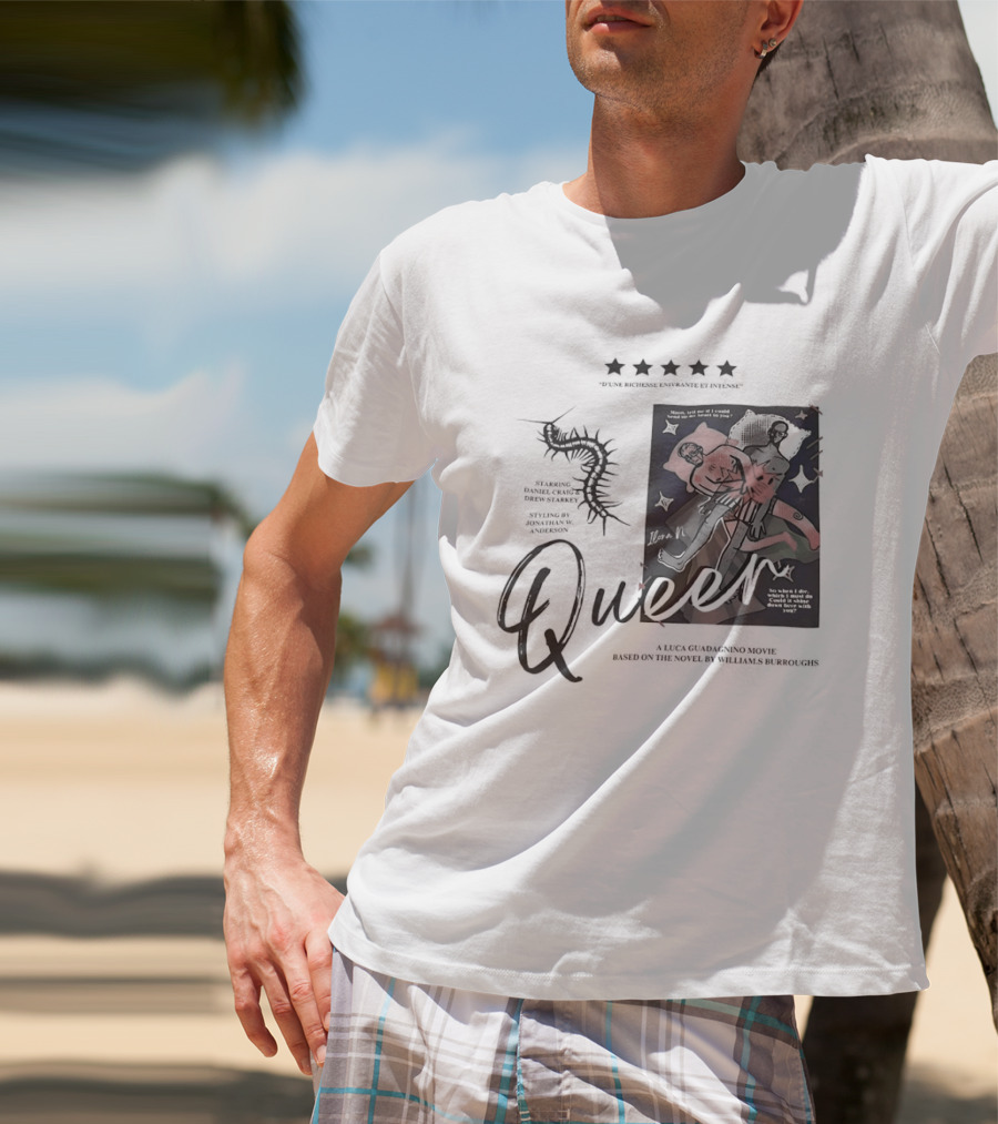 Queer D'une Richesse Enivrante Et Intense Luca Guadagnino Movie Based On Novel By Williams Burroughs T-Shirt