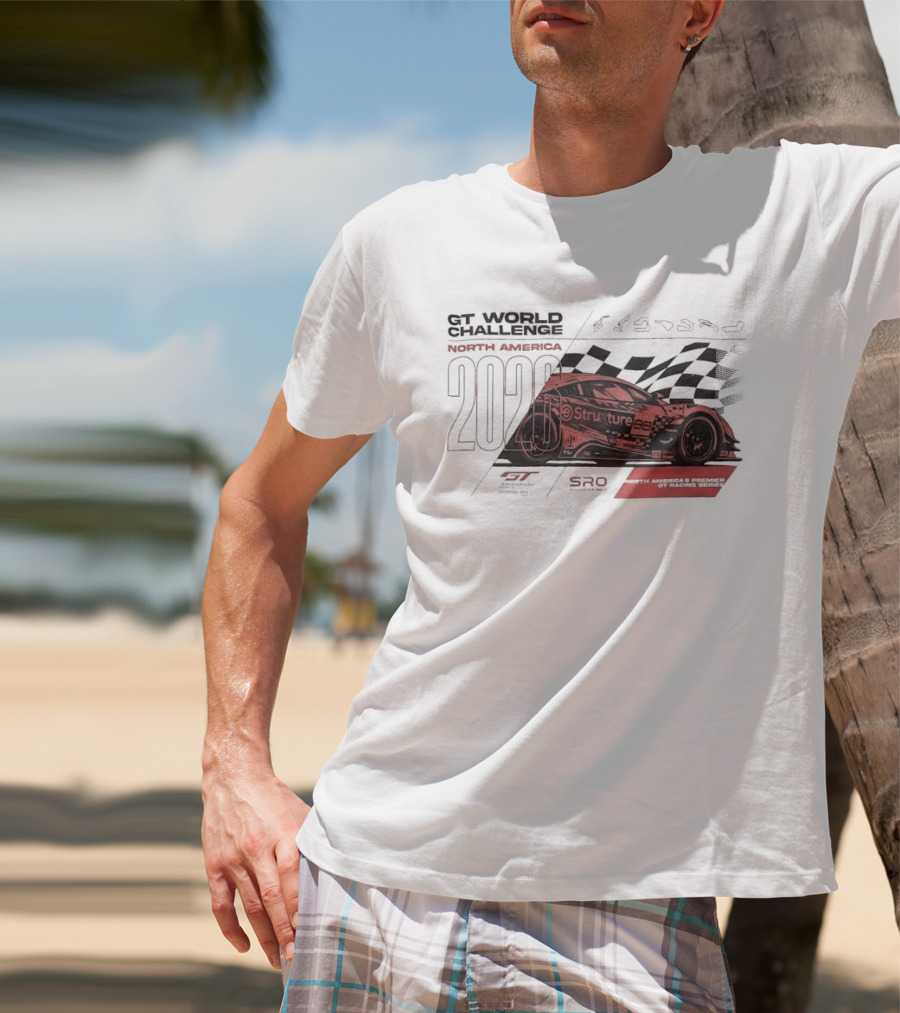 GT World Challenge North America 2026 Structure AMG 45 Racing Event T-Shirt