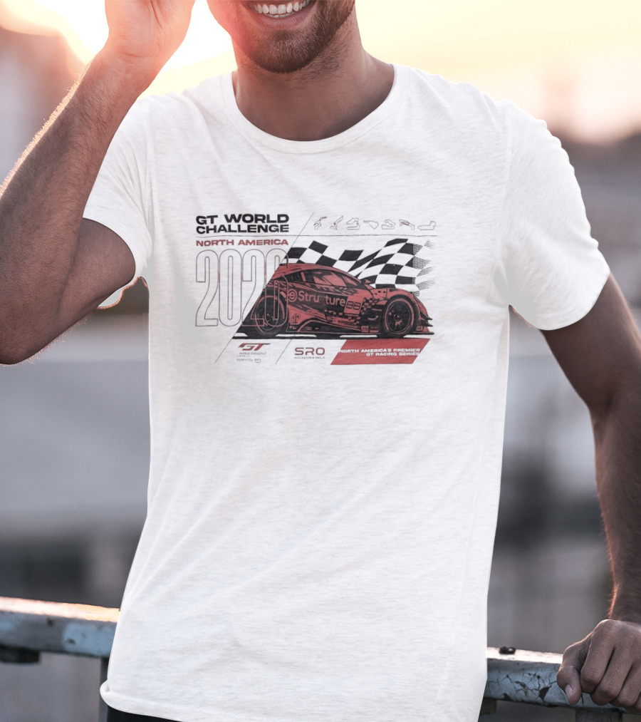 GT World Challenge North America 2026 Structure AMG 45 Racing Event T-Shirt