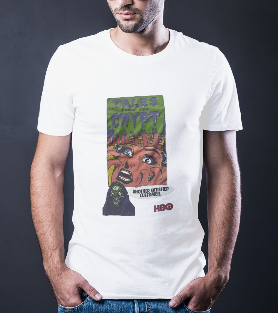 Tales From The Crypt Aaileee Another Satisfied Customer HBO T-Shirt