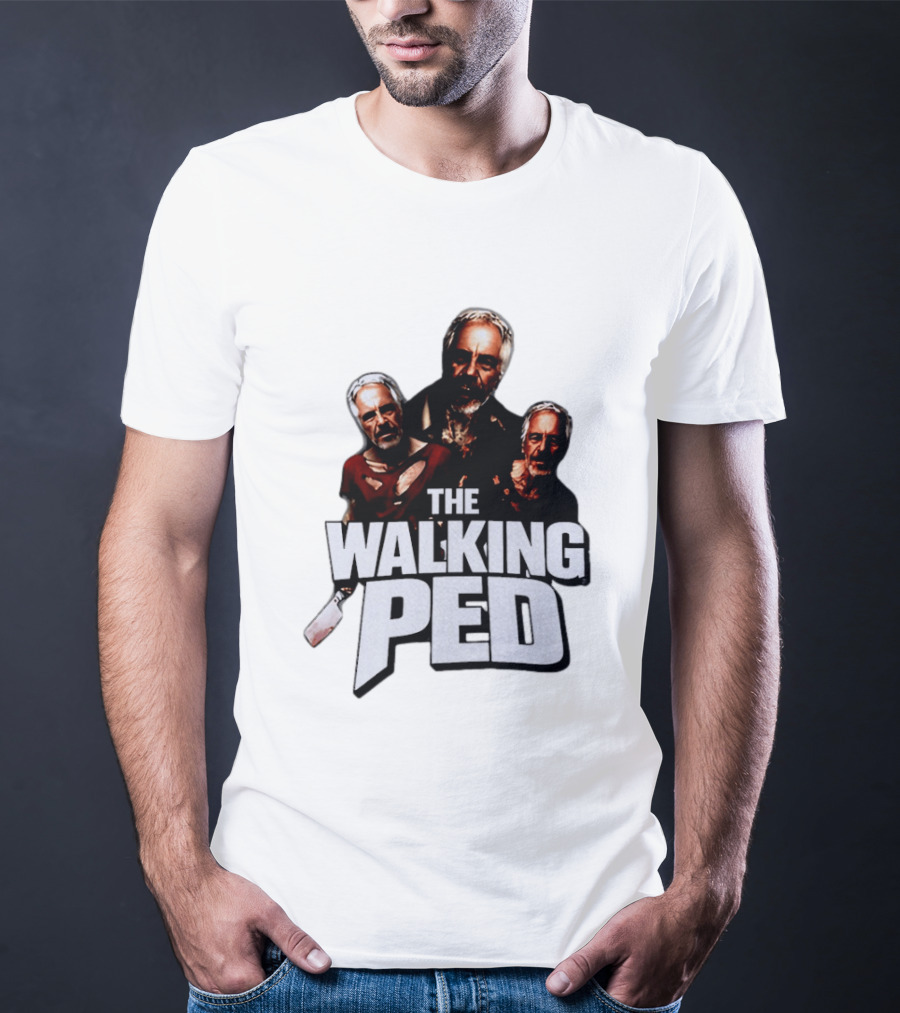 The Walking Ped Jeffrey Parody Horror T-Shirt