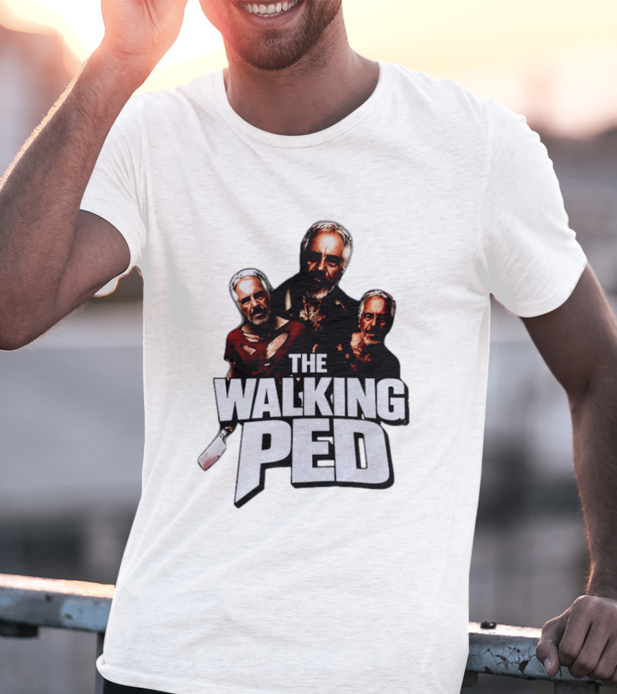 The Walking Ped Jeffrey Parody Horror T-Shirt
