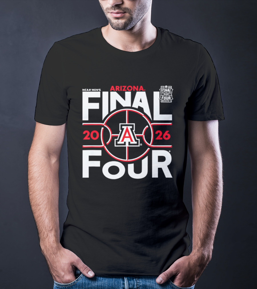 NCAA Men's Arizona Final Four 2026 March Madness T-Shirt