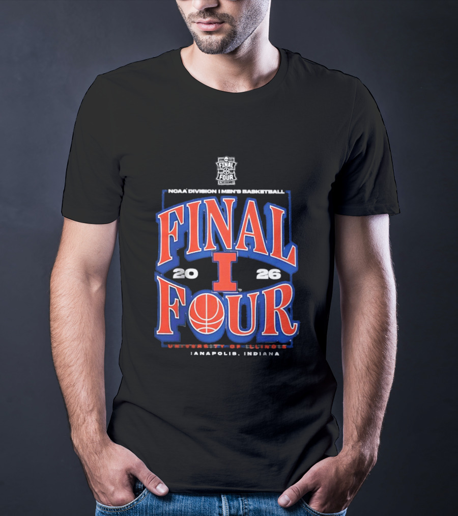 NCAA Division I Men's Basketball 2026 Final Four Indianapolis Indiana T-Shirt