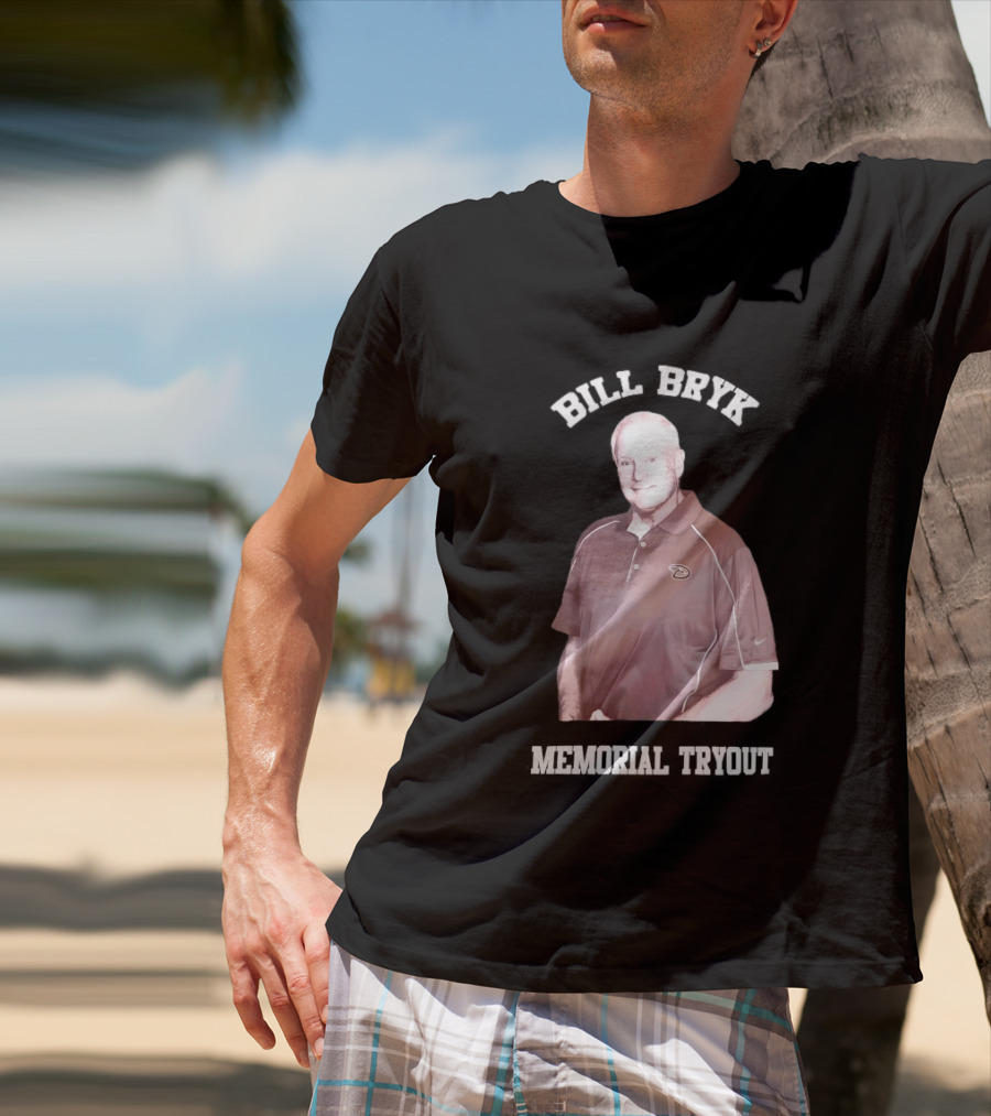 Bill Bryk Memorial Tryout Arizona Diamondbacks Baseball T-Shirt