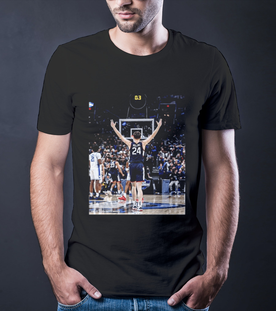 Braylon Mullins UConn Huskies Victory Over Duke Blue Devils Basketball March Madness 2026 T-Shirt