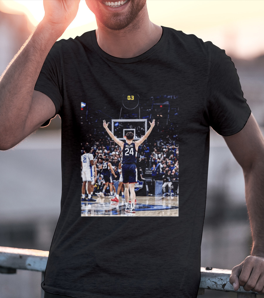 Braylon Mullins UConn Huskies Victory Over Duke Blue Devils Basketball March Madness 2026 T-Shirt