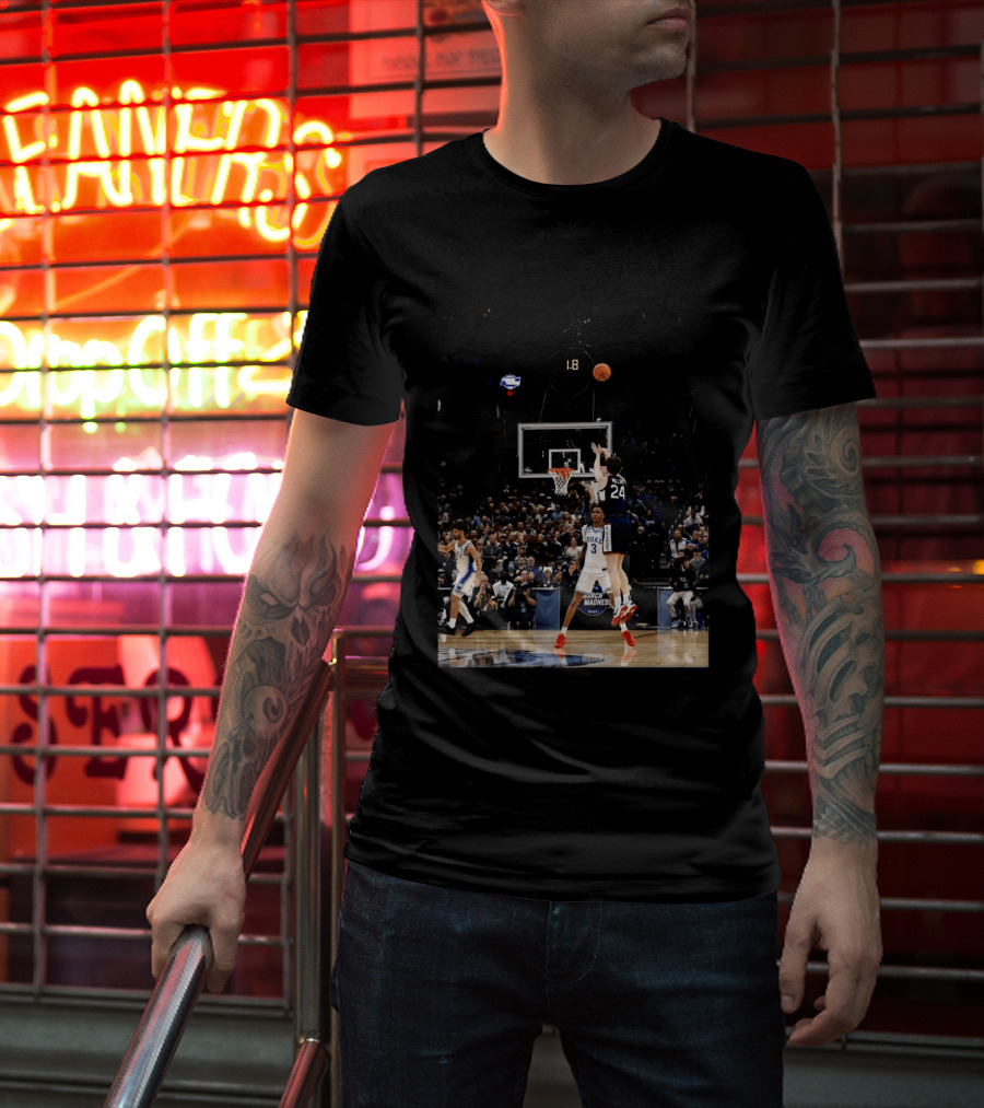 Braylon Mullins Last Second Victory Shot UConn Vs Duke NCAA March Madness 2026 T-Shirt
