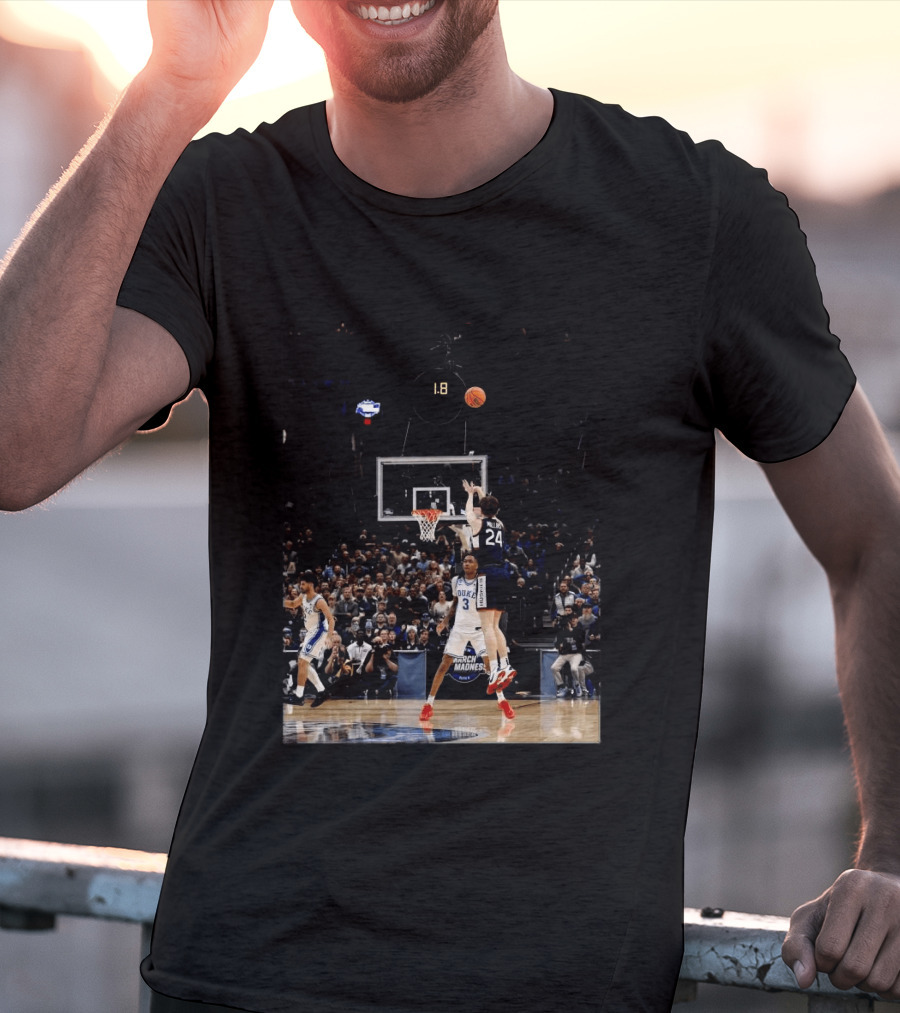 Braylon Mullins Last Second Victory Shot UConn Vs Duke NCAA March Madness 2026 T-Shirt