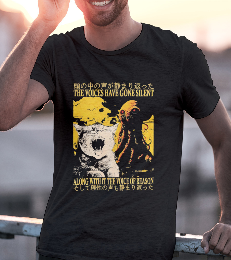 The Voices Have Gone Silent Cat T-Shirt