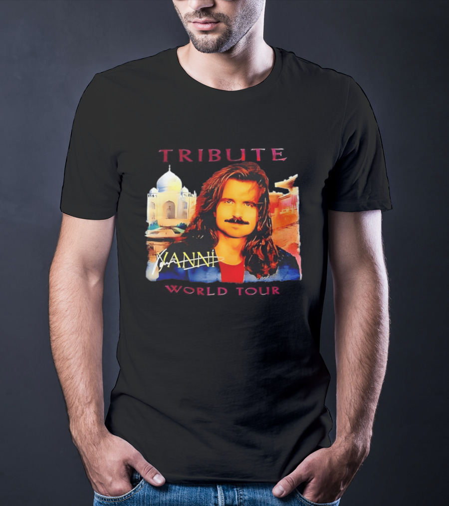 Yanni Tribute World Tour Taj Mahal T-Shirt