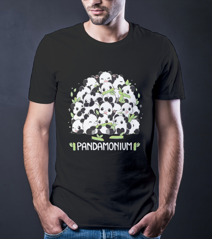 Pandemonium Panda Bamboo Cuteness Overload T-Shirt