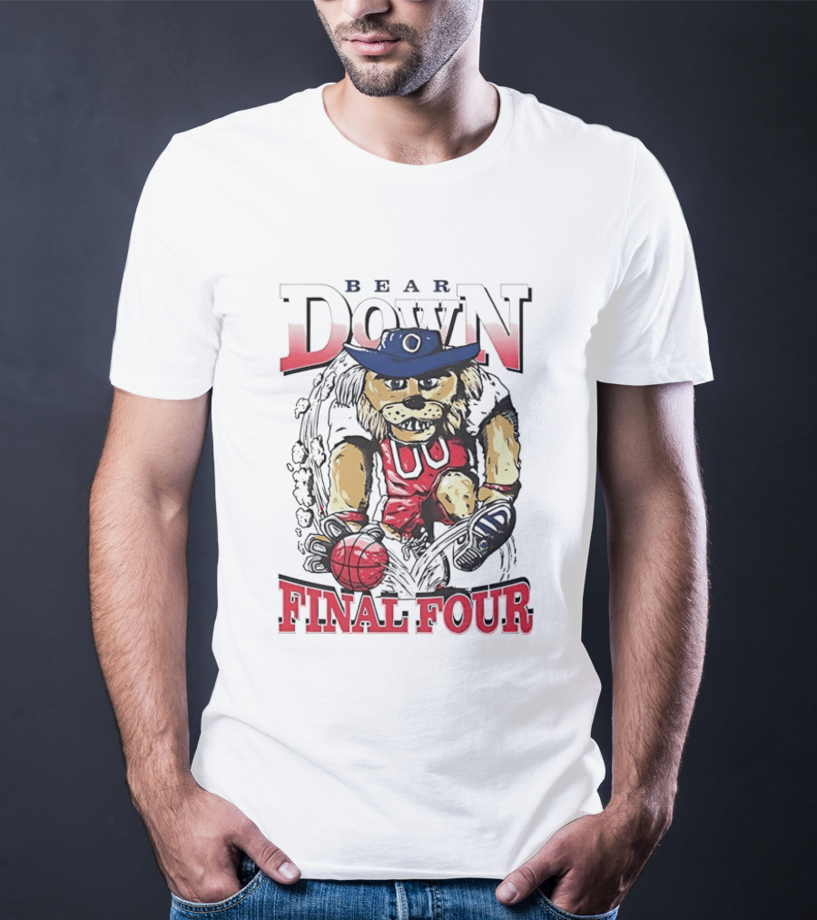 Bear Down Arizona Wildcats Final Four Basketball Team Spirit T-Shirt
