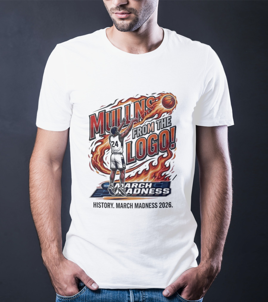 Mullins From The Logo March Madness 2020 History T-Shirt