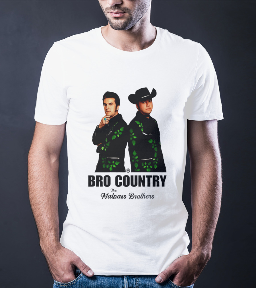 Bro Country The Malnass Brothers Western Style Duo T-Shirt