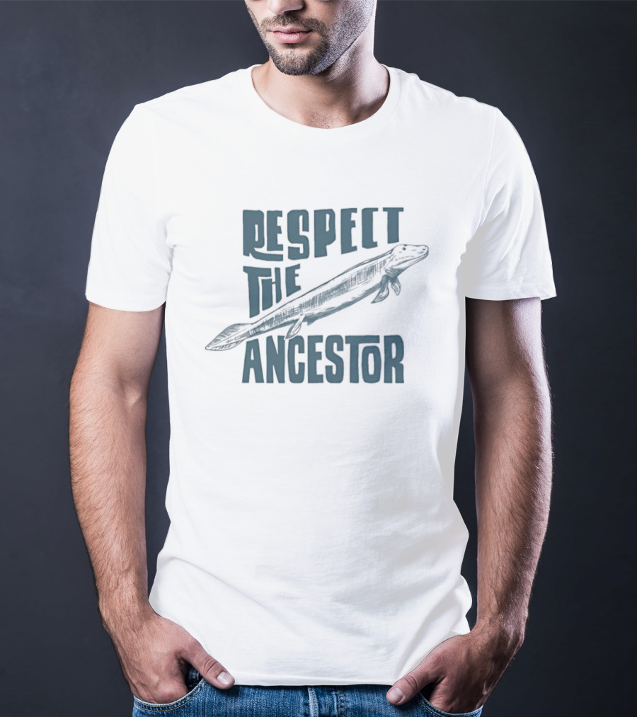 Respect The Devonian Ancestor Fish T-Shirt