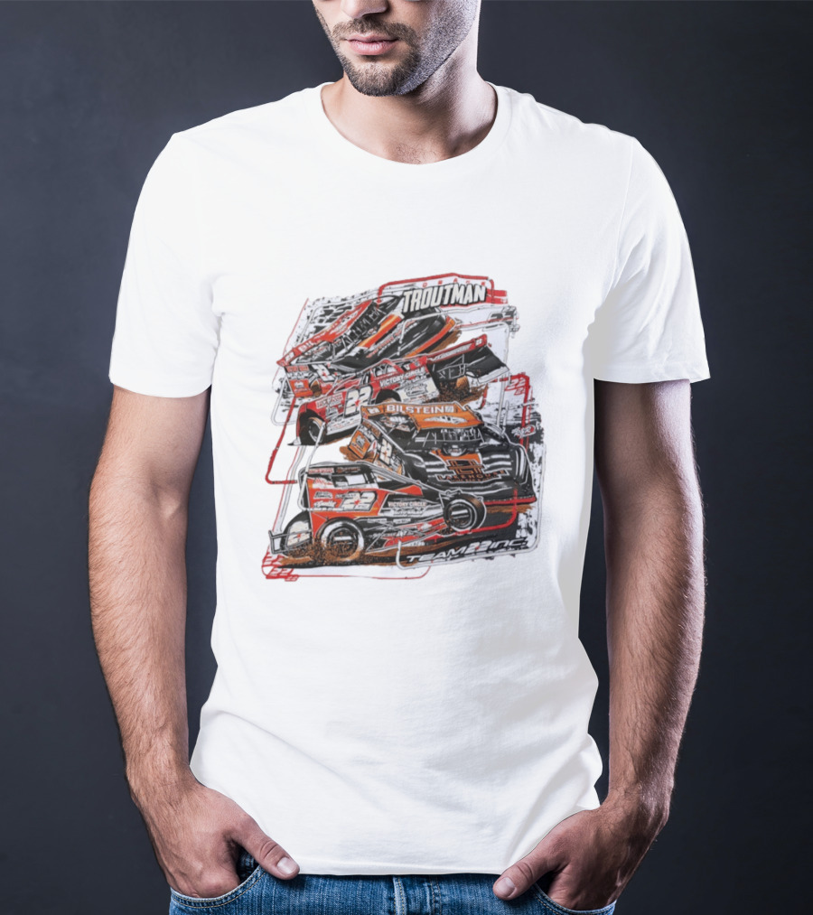 Drake Troutman 22 Racing Bilstein Team 22 Inc Victory Circle T-Shirt