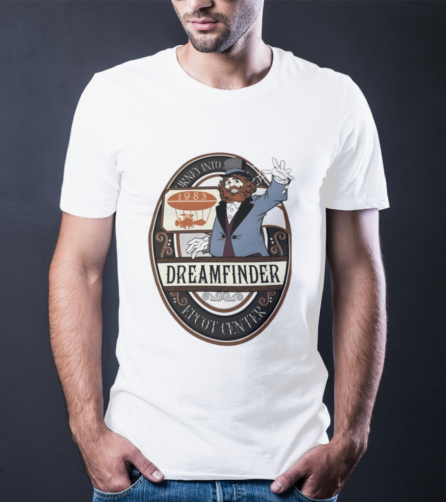 Journey Into 1983 Dreamfinder Epcot Center T-Shirt