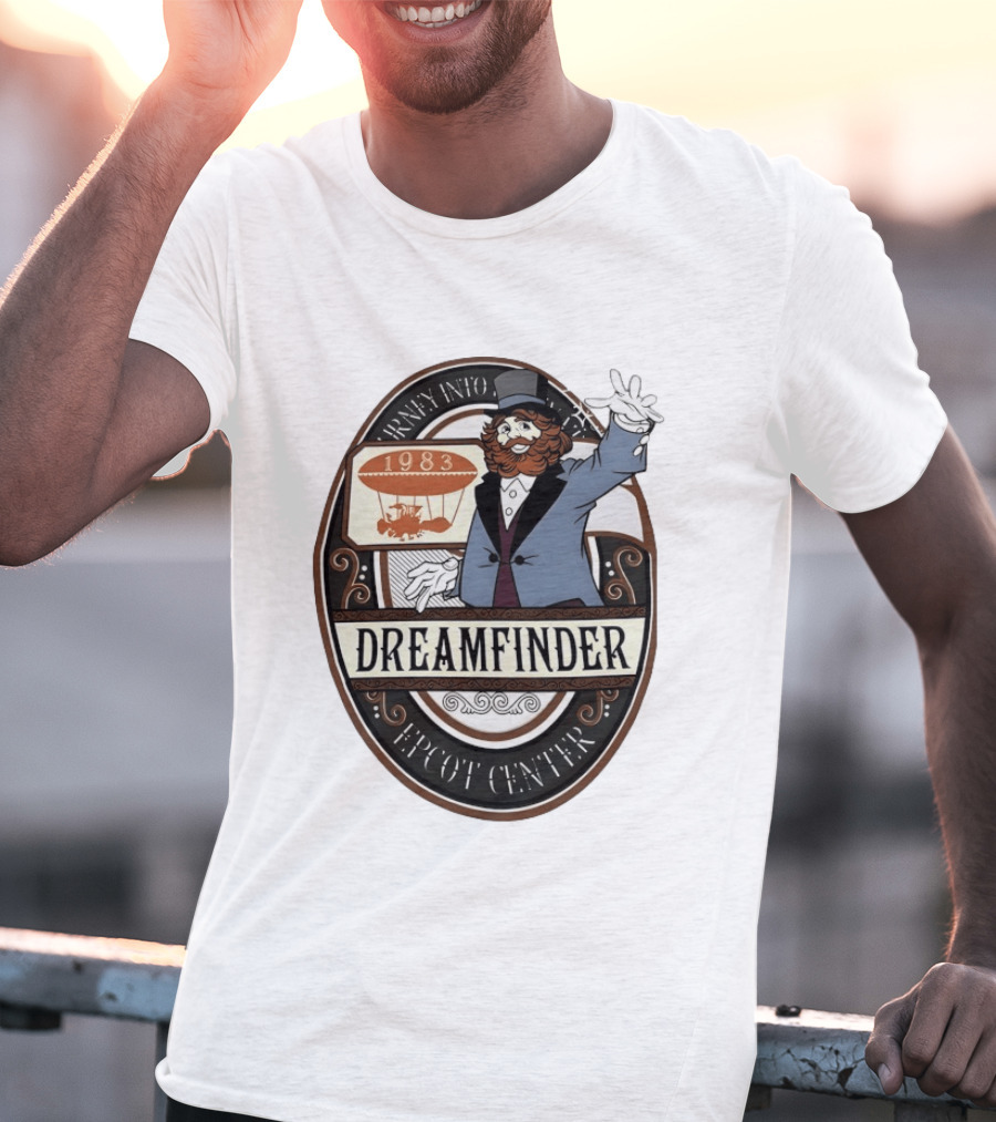 Journey Into 1983 Dreamfinder Epcot Center T-Shirt