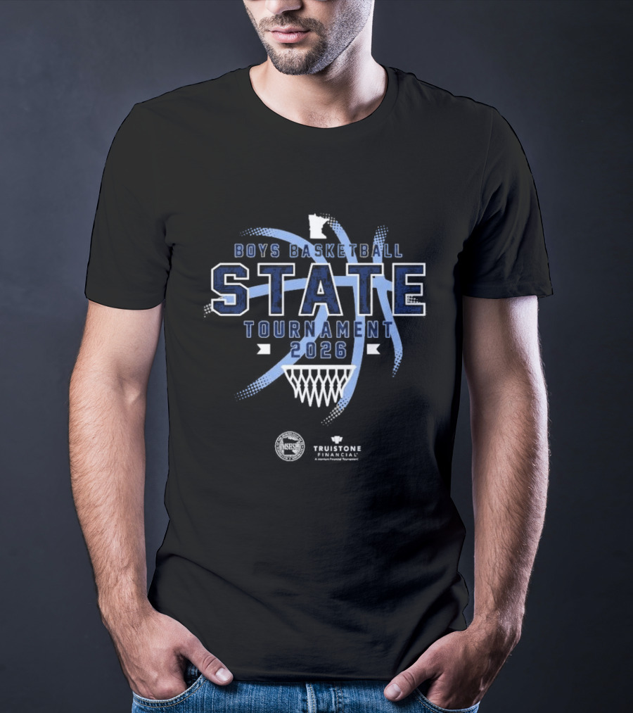 Boys Basketball State Tournament 2026 Mshsl Minnesota T-Shirt