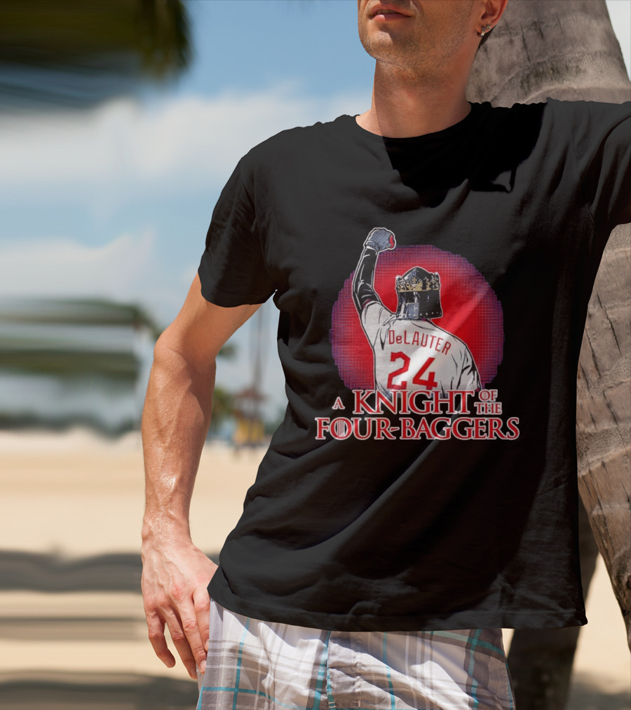 Chase DeLauter 24 A Knight Of The Four Baggers T-Shirt
