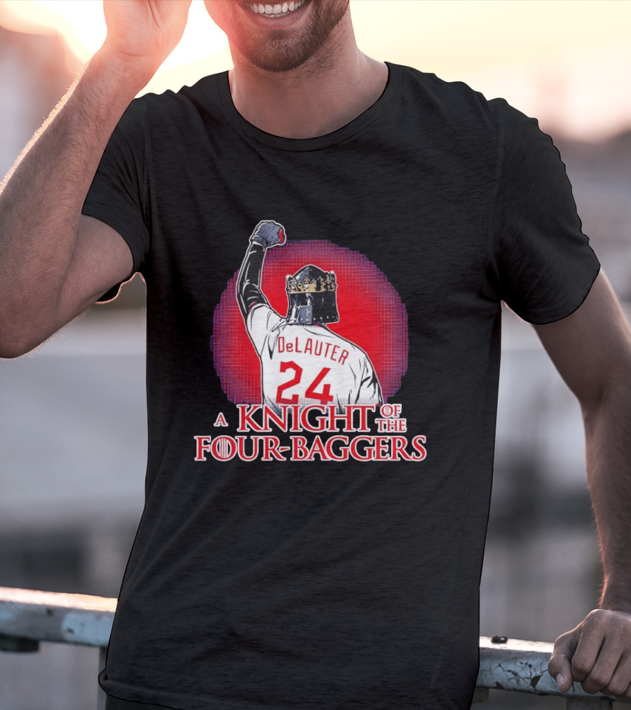 Chase DeLauter 24 A Knight Of The Four Baggers T-Shirt