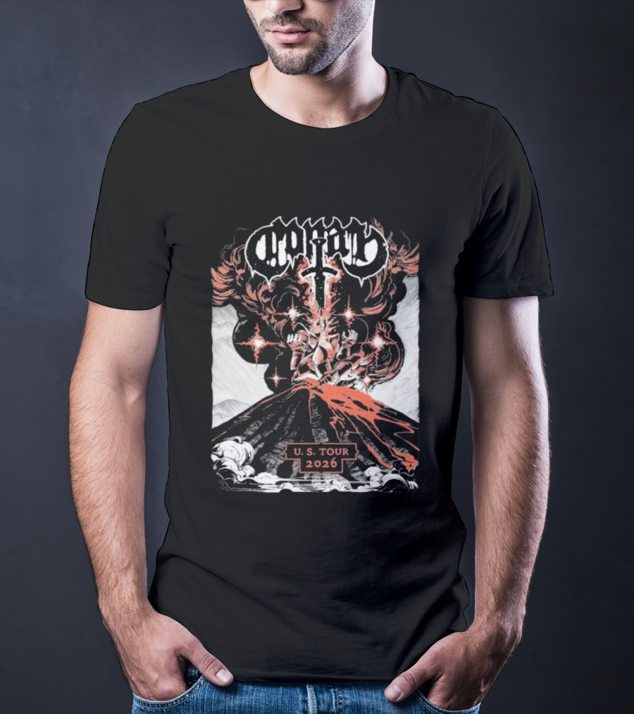 Conan Band U.S. Tour 2026 Explosive Lava T-Shirt
