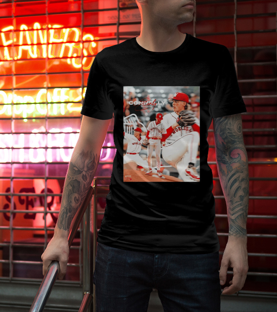 Connelly Early Welcome To The Show Worcester Red Sox Pitcher T-Shirt