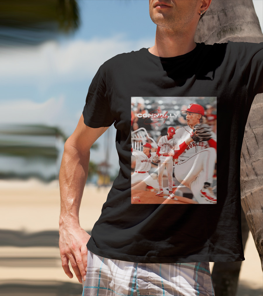 Connelly Early Welcome To The Show Worcester Red Sox Pitcher T-Shirt