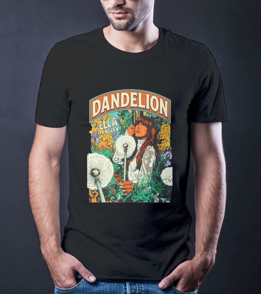 Dandelion Ella Langley Vintage Floral Aesthetic T-Shirt