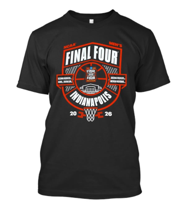 NCAA Men's Final Four Indianapolis 2026 Basketball Tournament T-Shirt