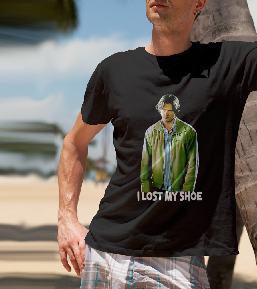 Sam Winchester I Lost My Shoe Supernatural Pop Culture Reference T-Shirt