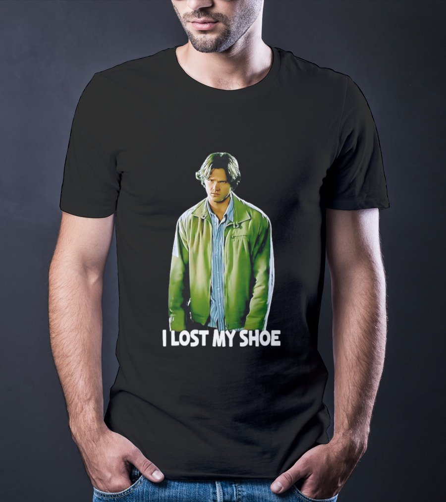 Sam Winchester I Lost My Shoe Supernatural Pop Culture Reference T-Shirt