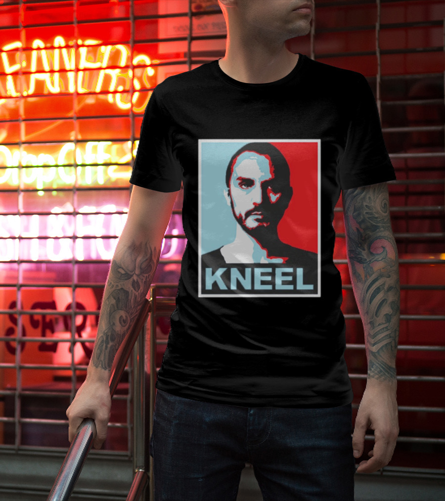 Kneel Before Zod Iconic Propaganda Style Fairy Tale Villain T-Shirt