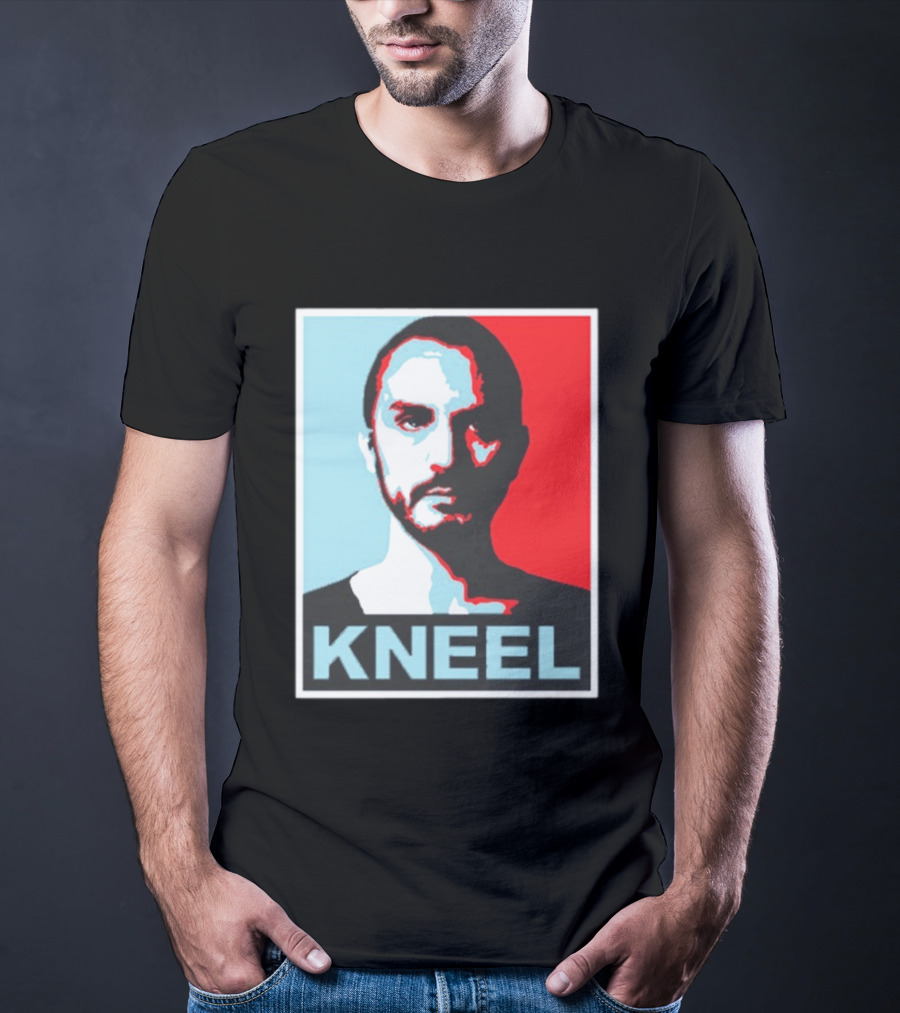 Kneel Before Zod Iconic Propaganda Style Fairy Tale Villain T-Shirt